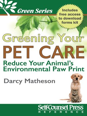 cover image of Greening Your Pet Care